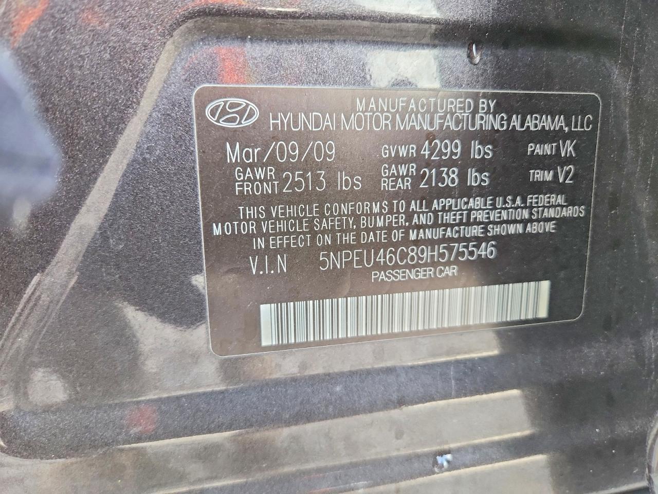 2009 Hyundai Sonata Limited