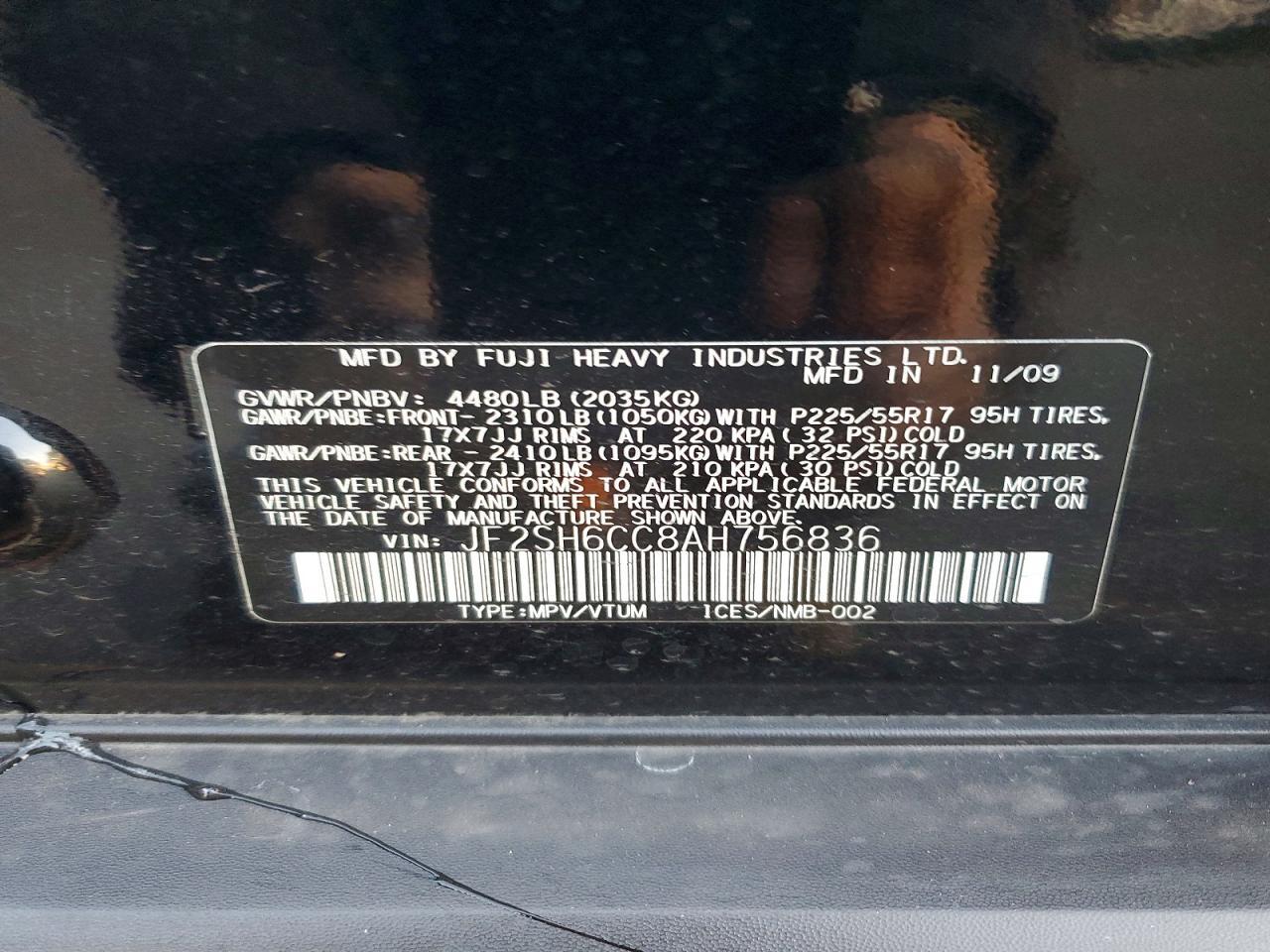 2010 Subaru Forester 2.5x Premium