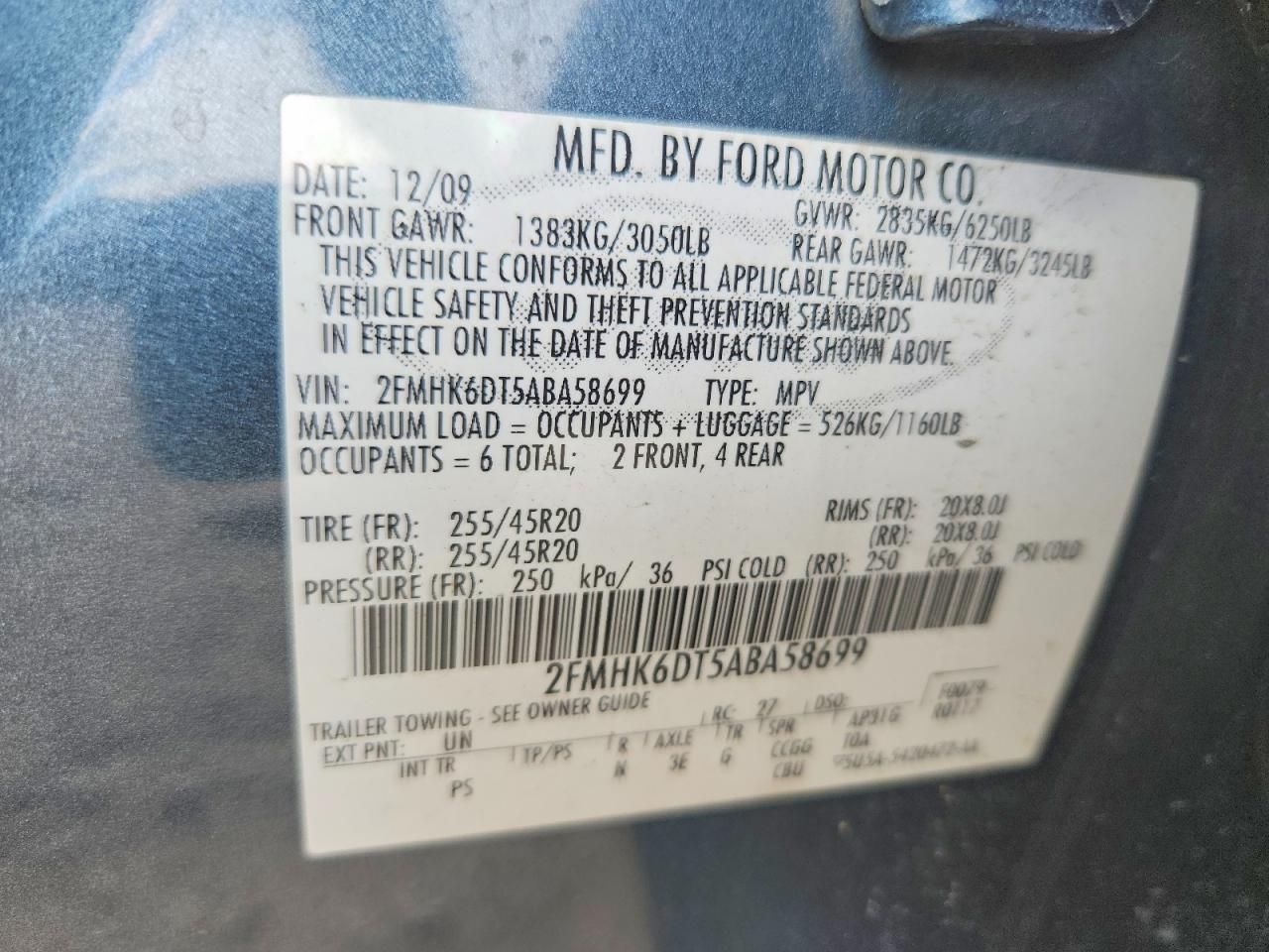 2010 Ford Flex Limited