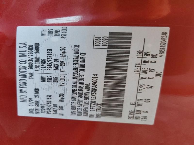 1999 Ford Ranger Super cab