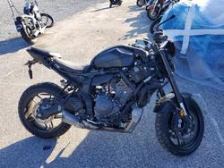 Salvage motorcycles for sale at Riverview, FL auction: 2025 Yama MTN690