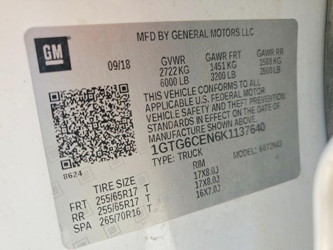 2019 GMC Canyon SLE