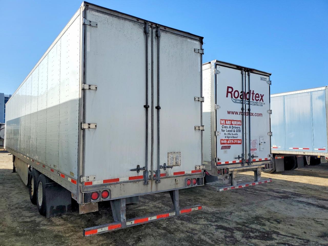 2015 Utility VS2DX DRY Van Trailer