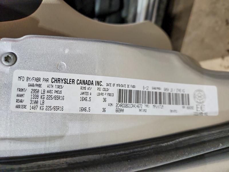 2012 Dodge Grand Caravan se