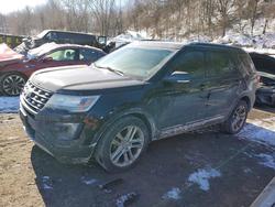 Ford salvage cars for sale: 2016 Ford Explorer xlt