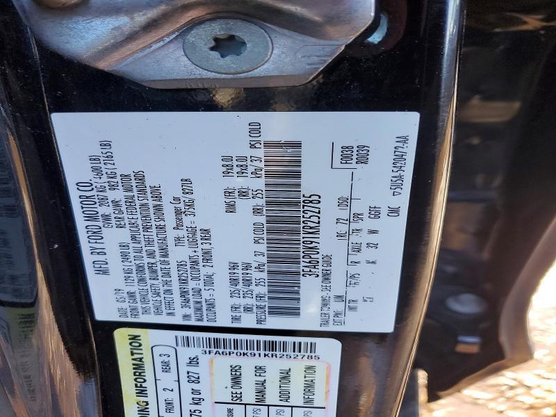 2019 Ford Fusion Titanium