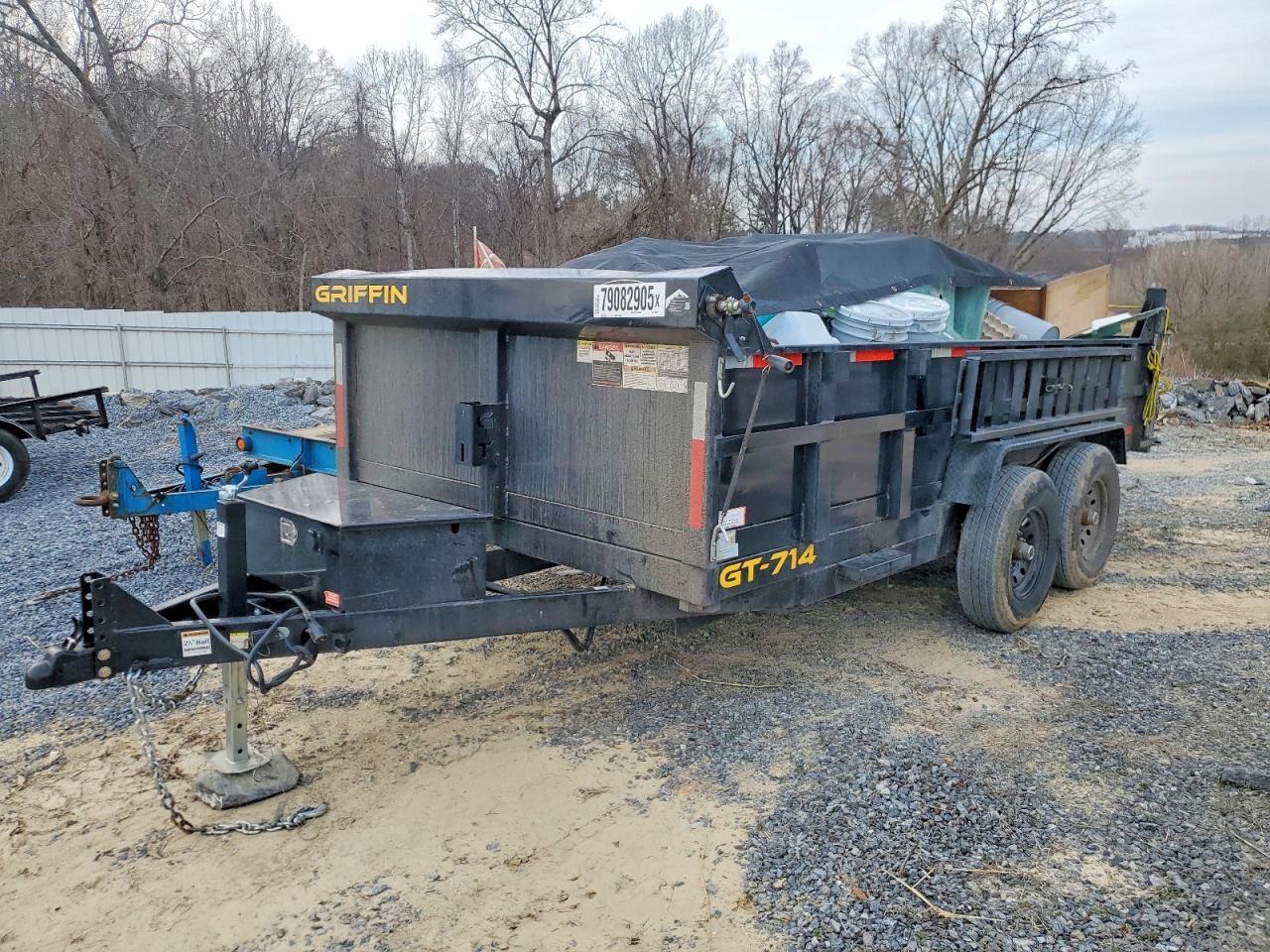 2025 Griffin Trailer 2025 Griffin GT-714 Dump Trailer