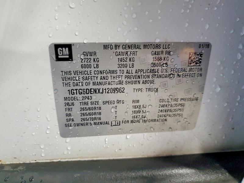 2018 GMC Canyon slt