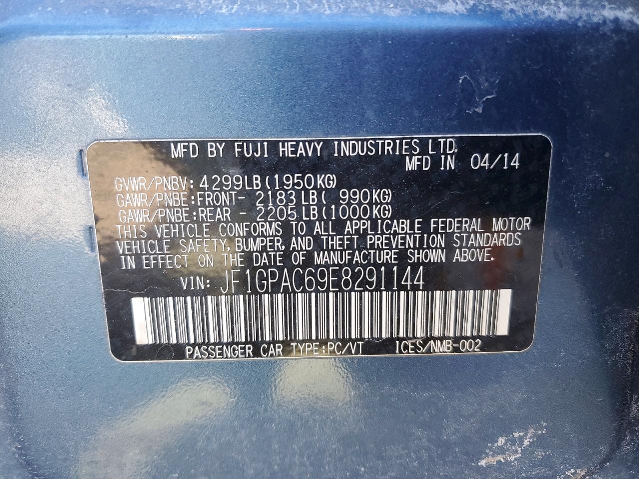 2014 Subaru Impreza Premium