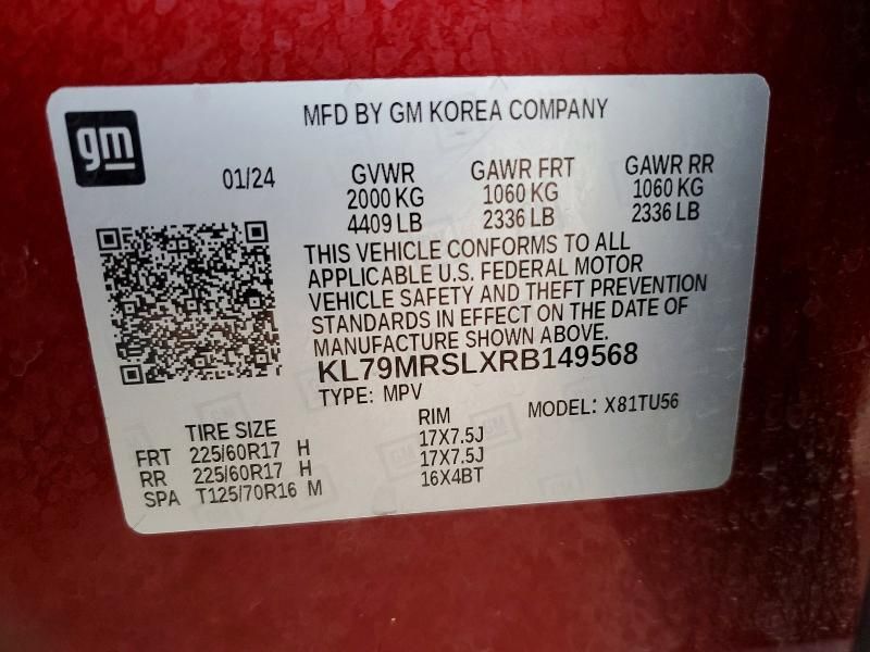 2024 Chevrolet Trailblazer lt