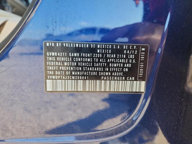 2012 Volkswagen Jetta se