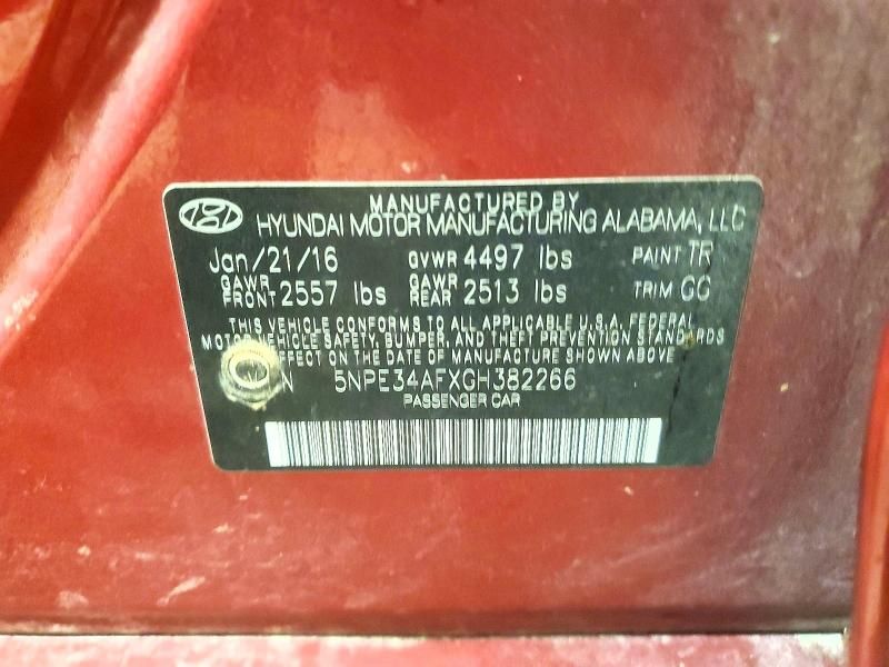 2016 Hyundai Sonata Sport