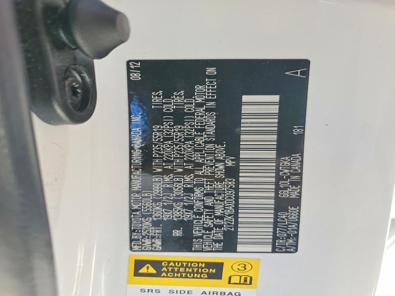 2013 Lexus Rx 350 Base
