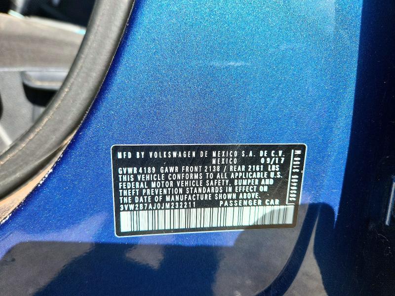 2018 Volkswagen Jetta s