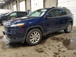 Jeep salvage cars for sale: 2014 Jeep Cherokee Limited