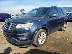 Ford Explorer salvage cars for sale: 2017 Ford Explorer