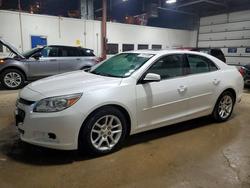 Chevrolet salvage cars for sale: 2015 Chevrolet Malibu 1LT