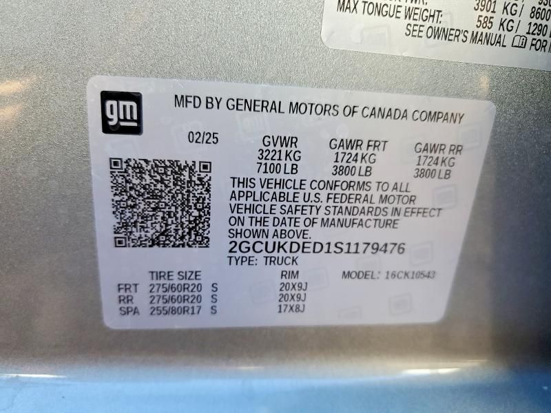 2025 Chevrolet Silverado K1500 lt