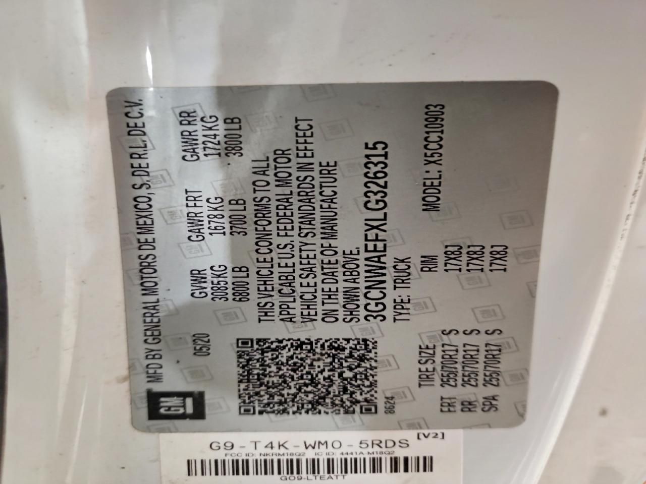 2020 Chevrolet Silverado C1500