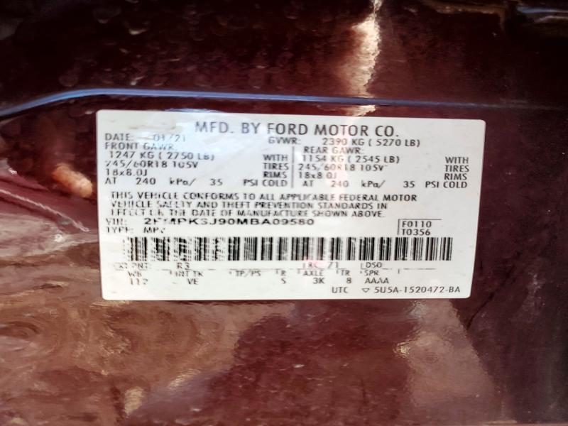 2021 Ford Edge sel