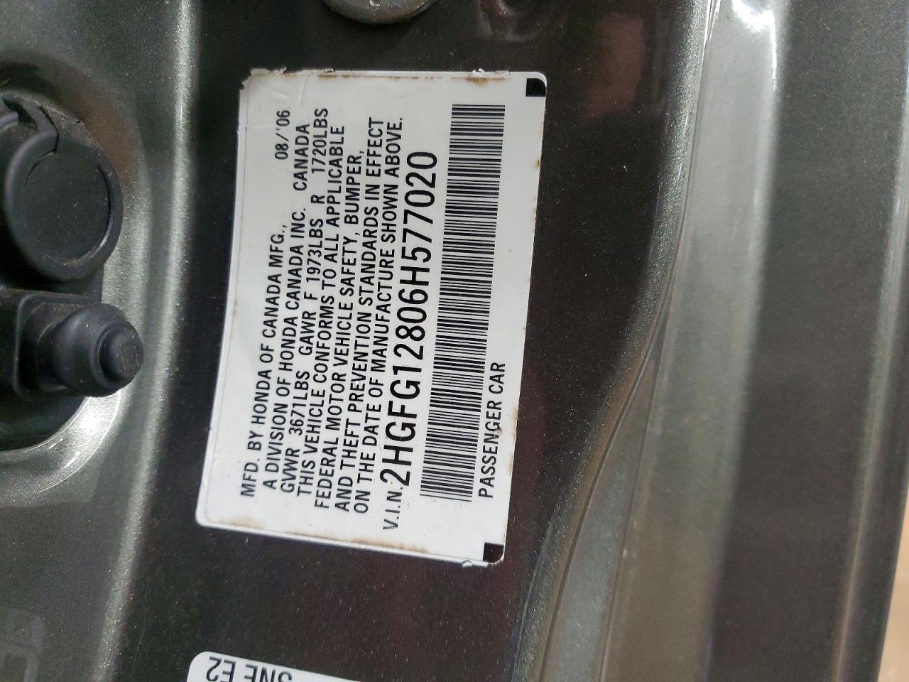 2006 Honda Civic ex