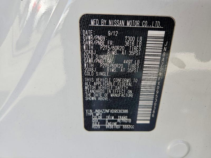 2013 Infiniti Qx56 Base
