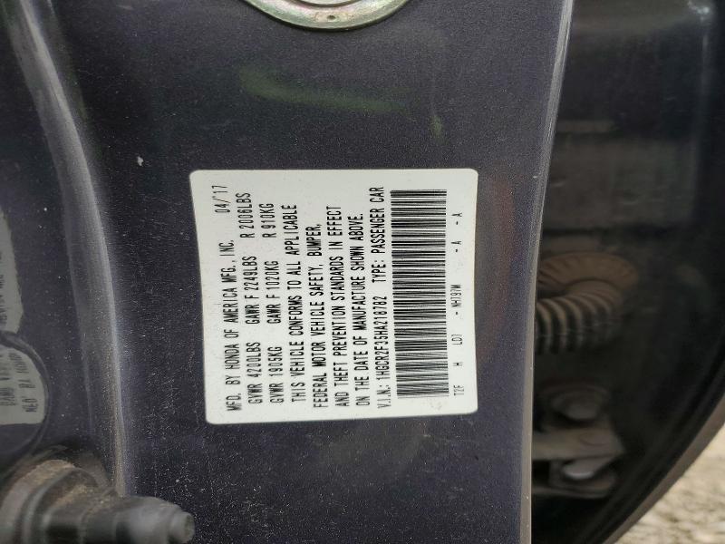 2017 Honda Accord lx