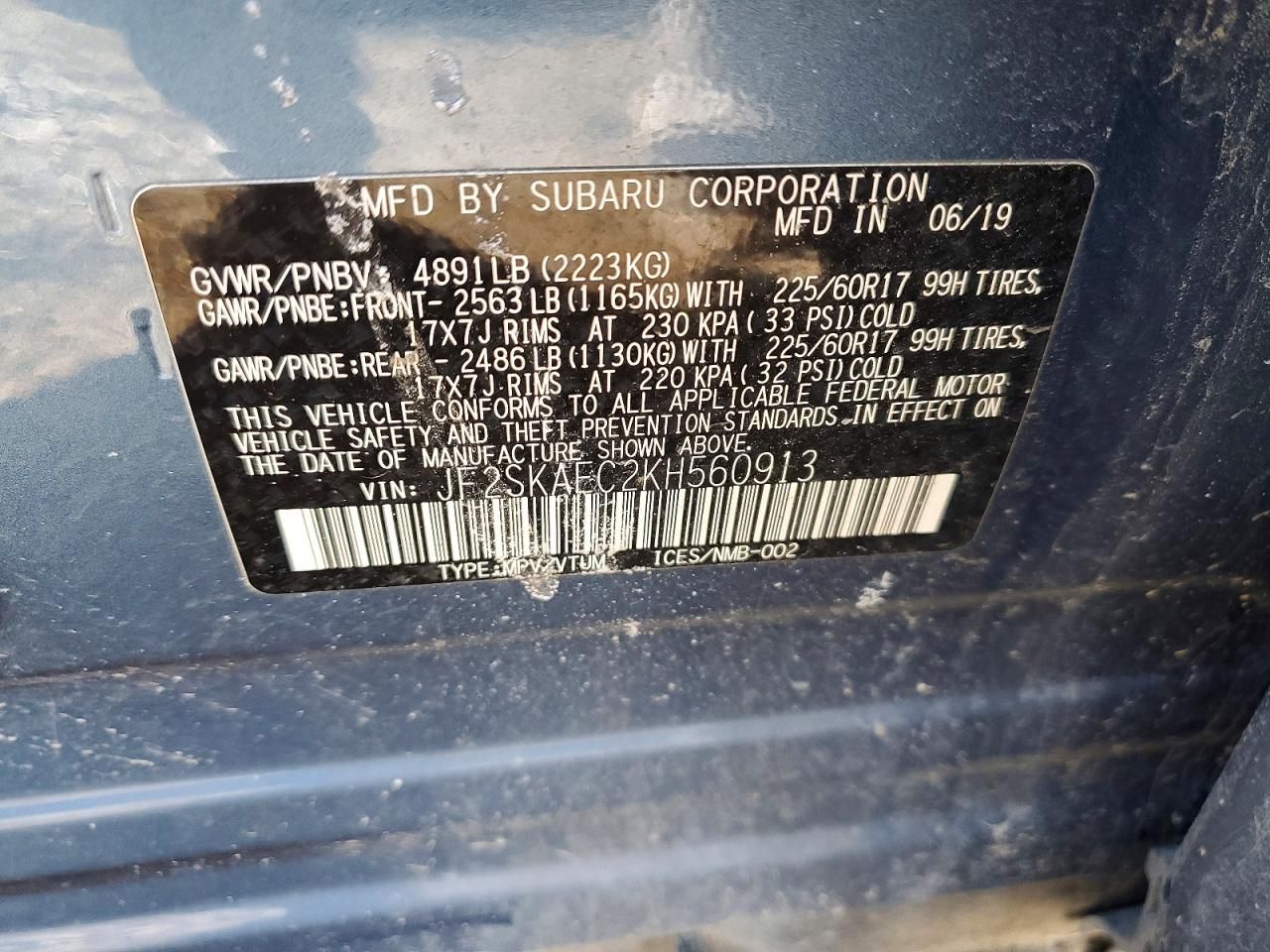 2019 Subaru Forester Premium