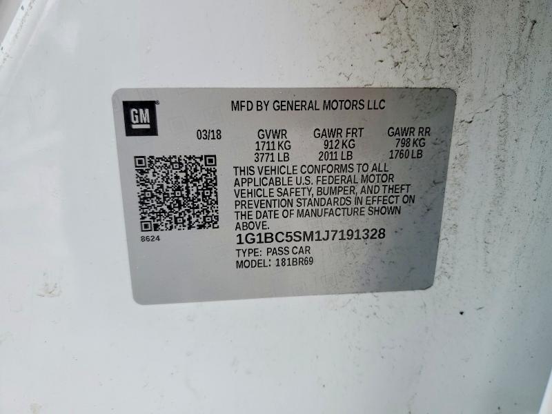 2018 Chevrolet Cruze ls