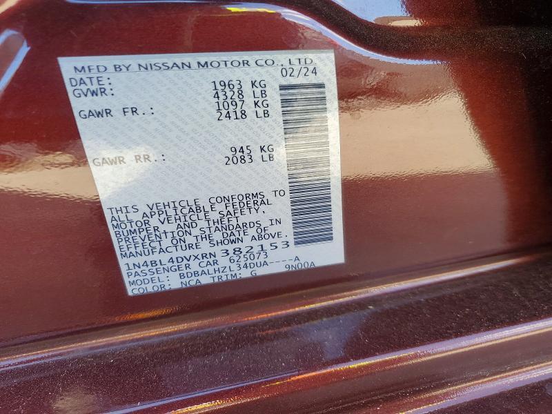 2024 Nissan Altima sv