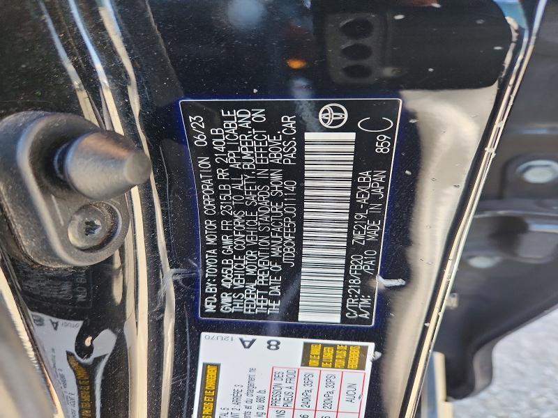 2023 Toyota Corolla le