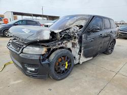 Land Rover Range Rover salvage cars for sale: 2016 Land Rover Range Rover Sport sc