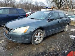 Honda salvage cars for sale: 2004 Honda Accord ex