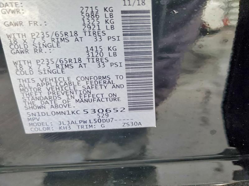 2019 Infiniti Qx60 Luxe