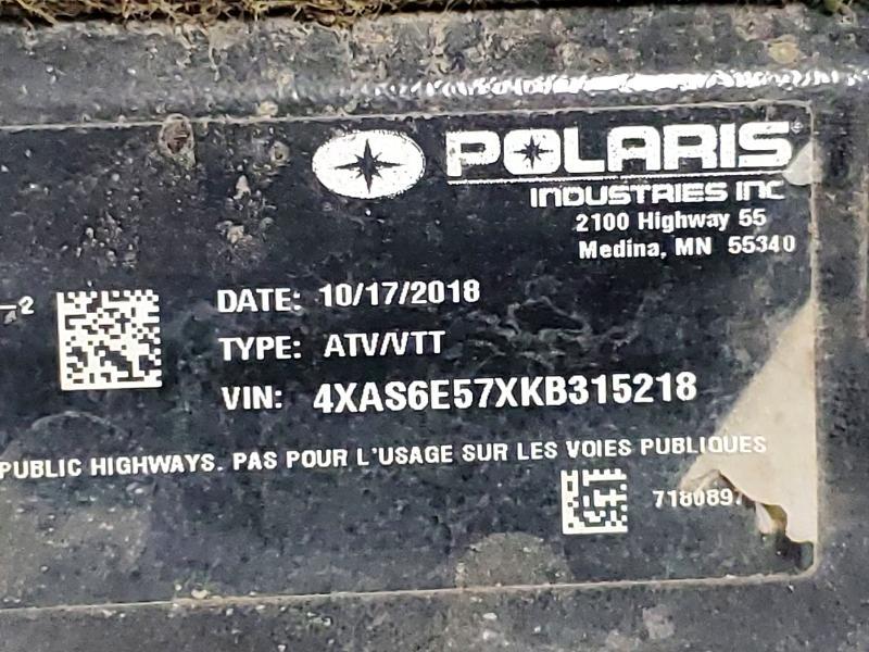 2019 Polaris Sportsman ATV