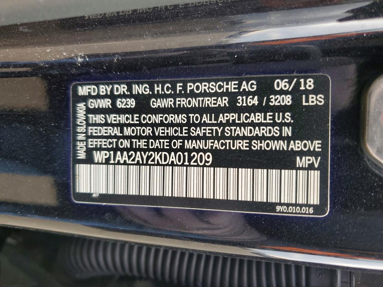 2019 Porsche Cayenne