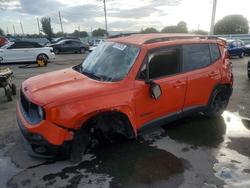 Jeep salvage cars for sale: 2017 Jeep Renegade Latitude