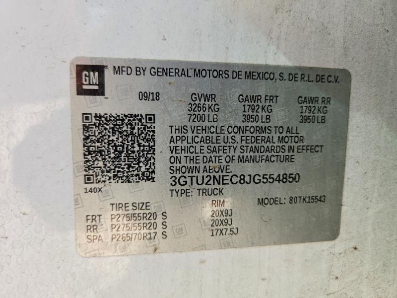 2018 GMC Sierra K1500 SLT