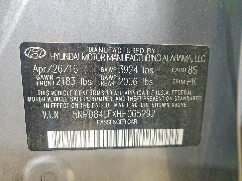 2017 Hyundai Elantra se