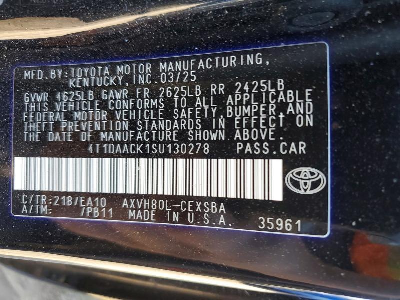 2025 Toyota Camry xse