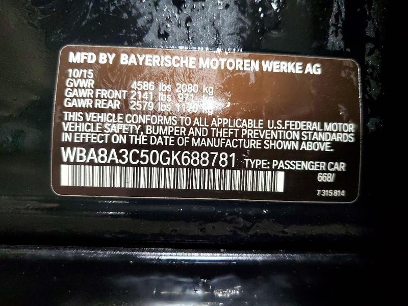 2016 BMW 320 xi