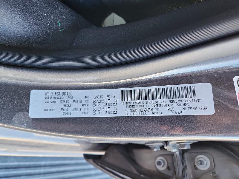 2020 Dodge Ram 1500 Limited