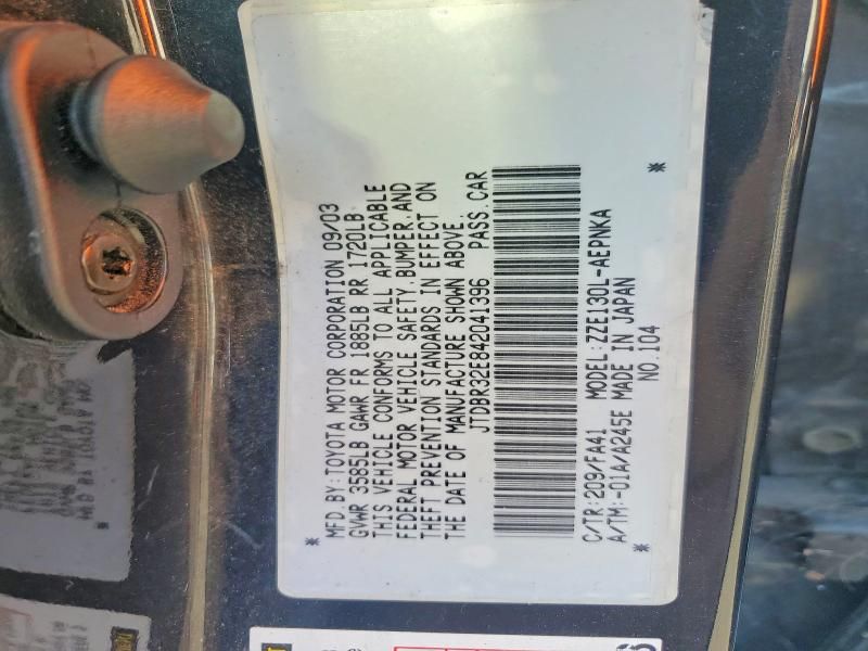 2004 Toyota Corolla ce