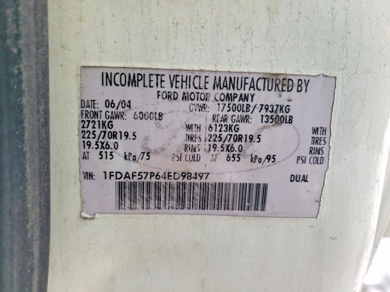 2004 Ford F550 Super Duty Utility / Service Truck