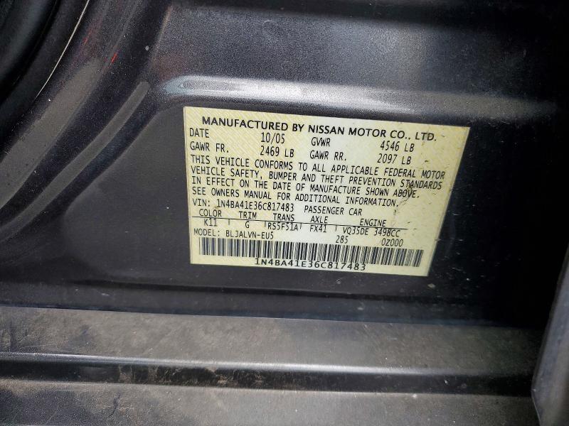 2006 Nissan Maxima se