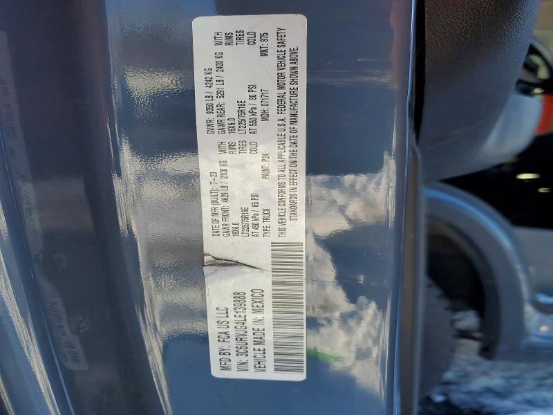 2020 Dodge Ram Promaster 3500 Delivery van