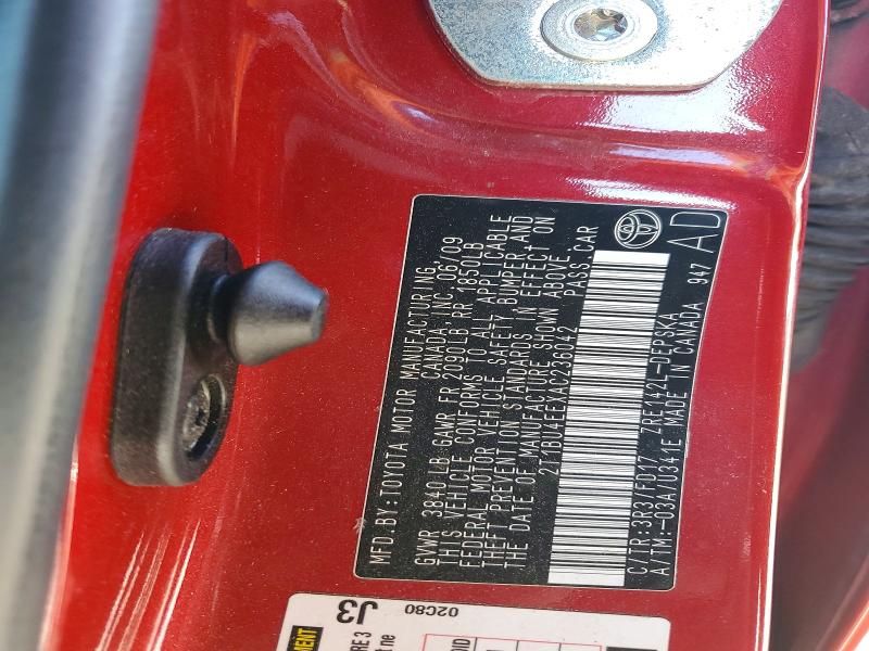 2010 Toyota Corolla Base