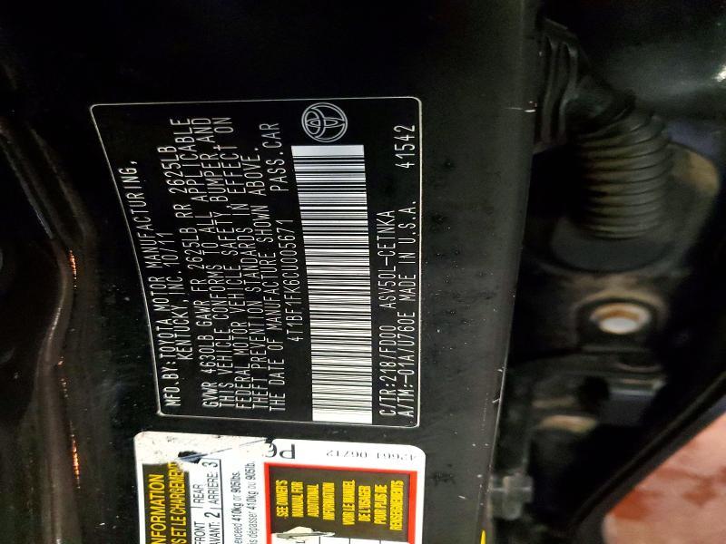 2012 Toyota Camry Base