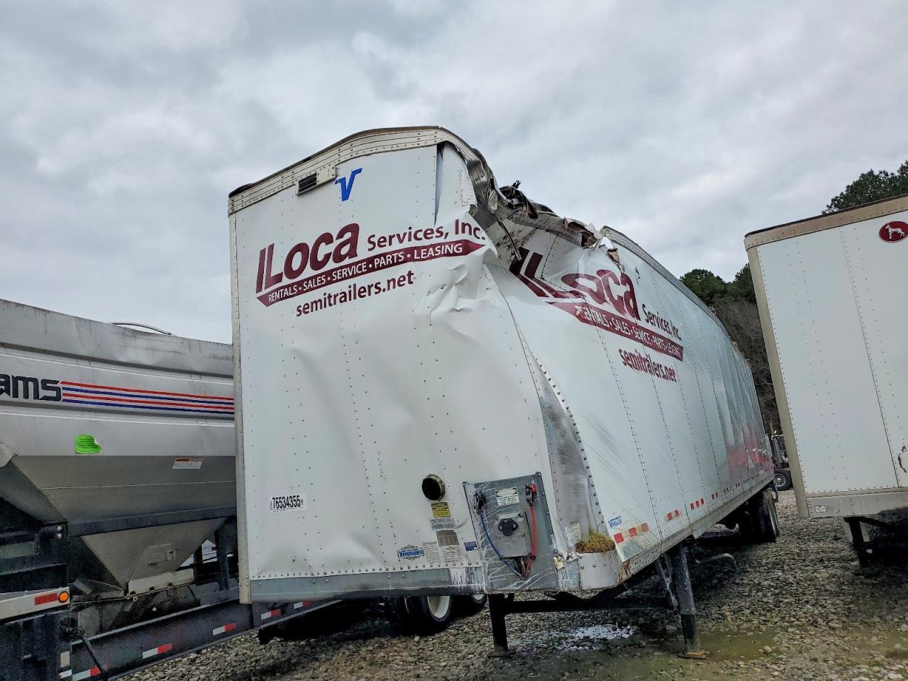 2021 Vanguard VXP 53 DRY Van Trailer