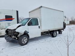 Salvage Trucks for sale at auction: 2016 Chevrolet Express G3500 BOX Truck
